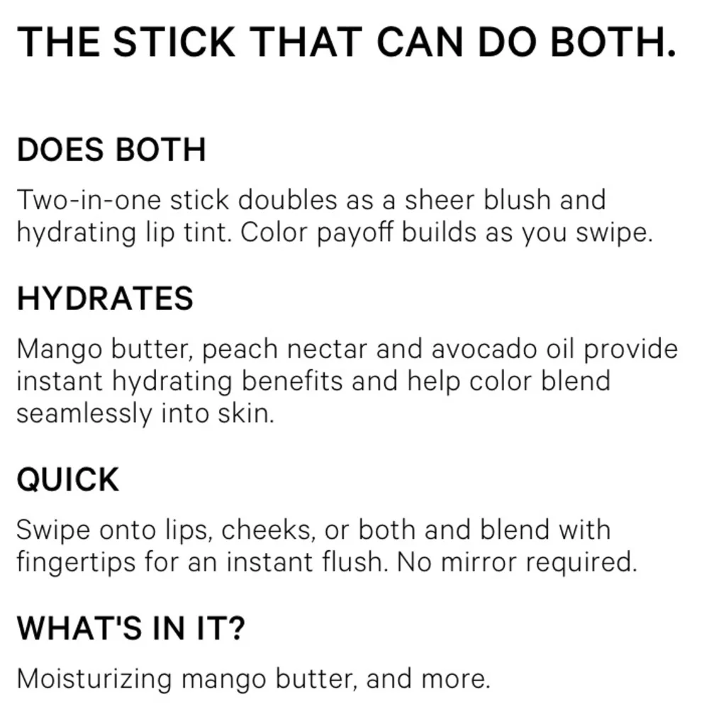 NEW - MILK MAKEUP Lip + Cheek - FLIP